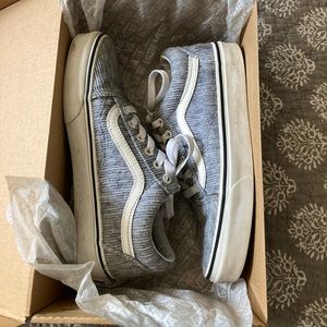 Grey Vans—great condition!